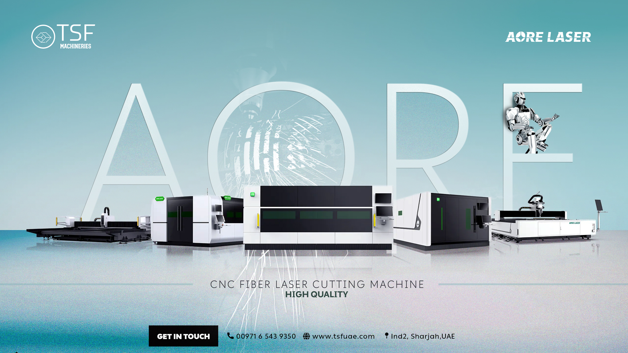 CNC laser cutting machines UAE