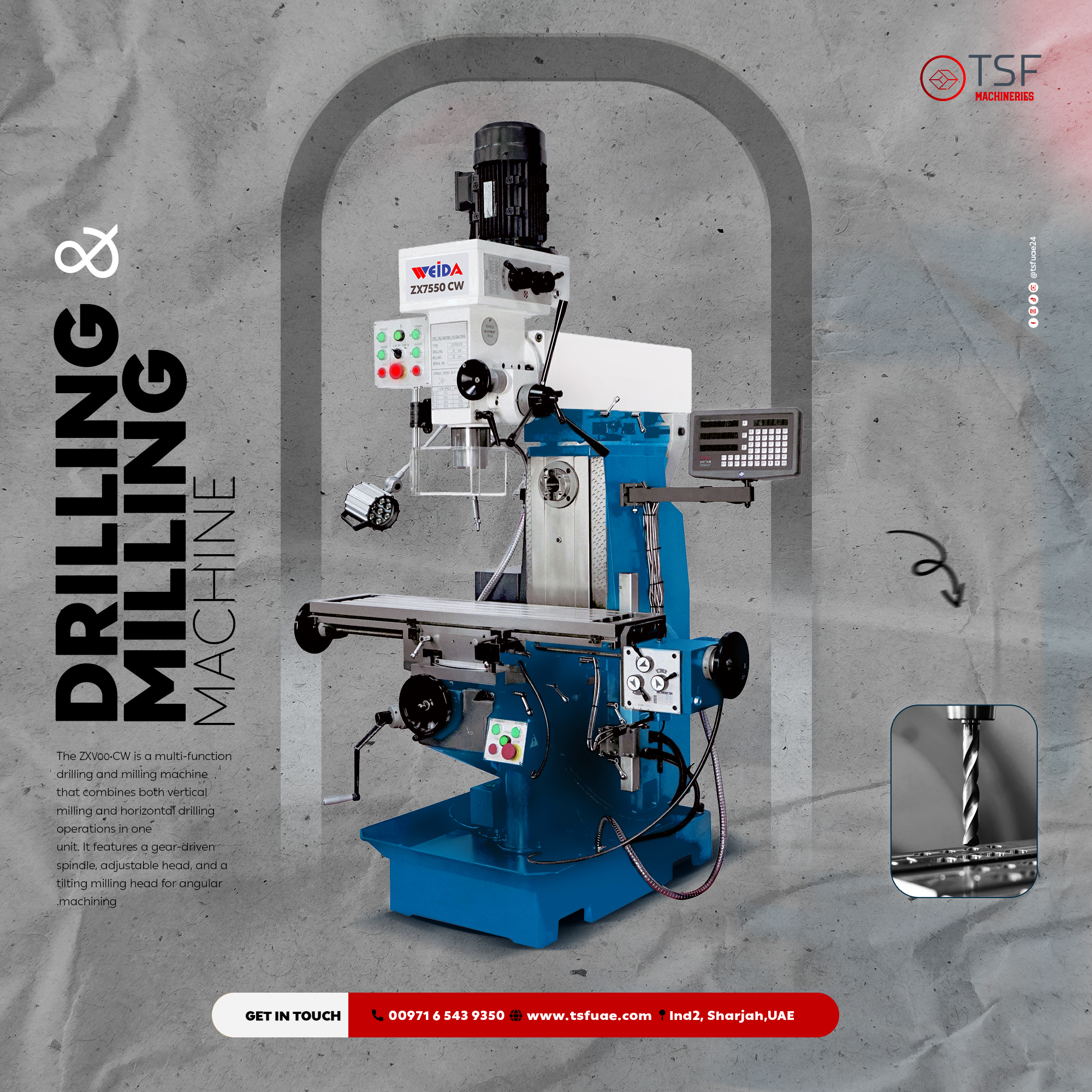 DRILLING AND MILLING MACHINES SHARJAH